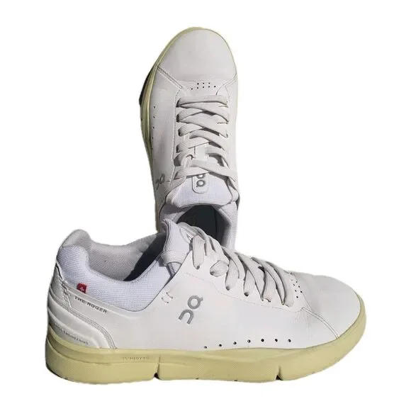 On Cloud THE ROGER Advantage Womens Running Shoes White Hay Size 6.5 - Picture 1 of 16